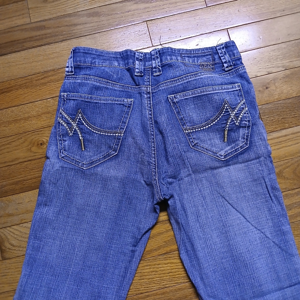 Zenformen Blue Denim Jeans W14 R9 L 27 - Picture 4 of 6